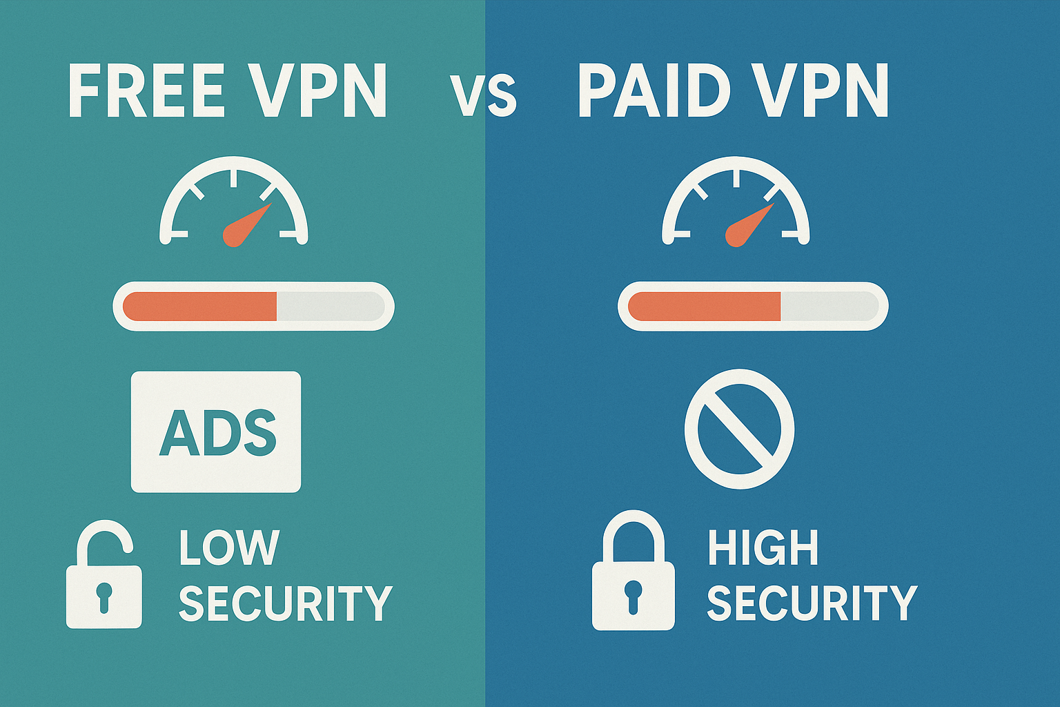 Free VPN vs Paid VPN 