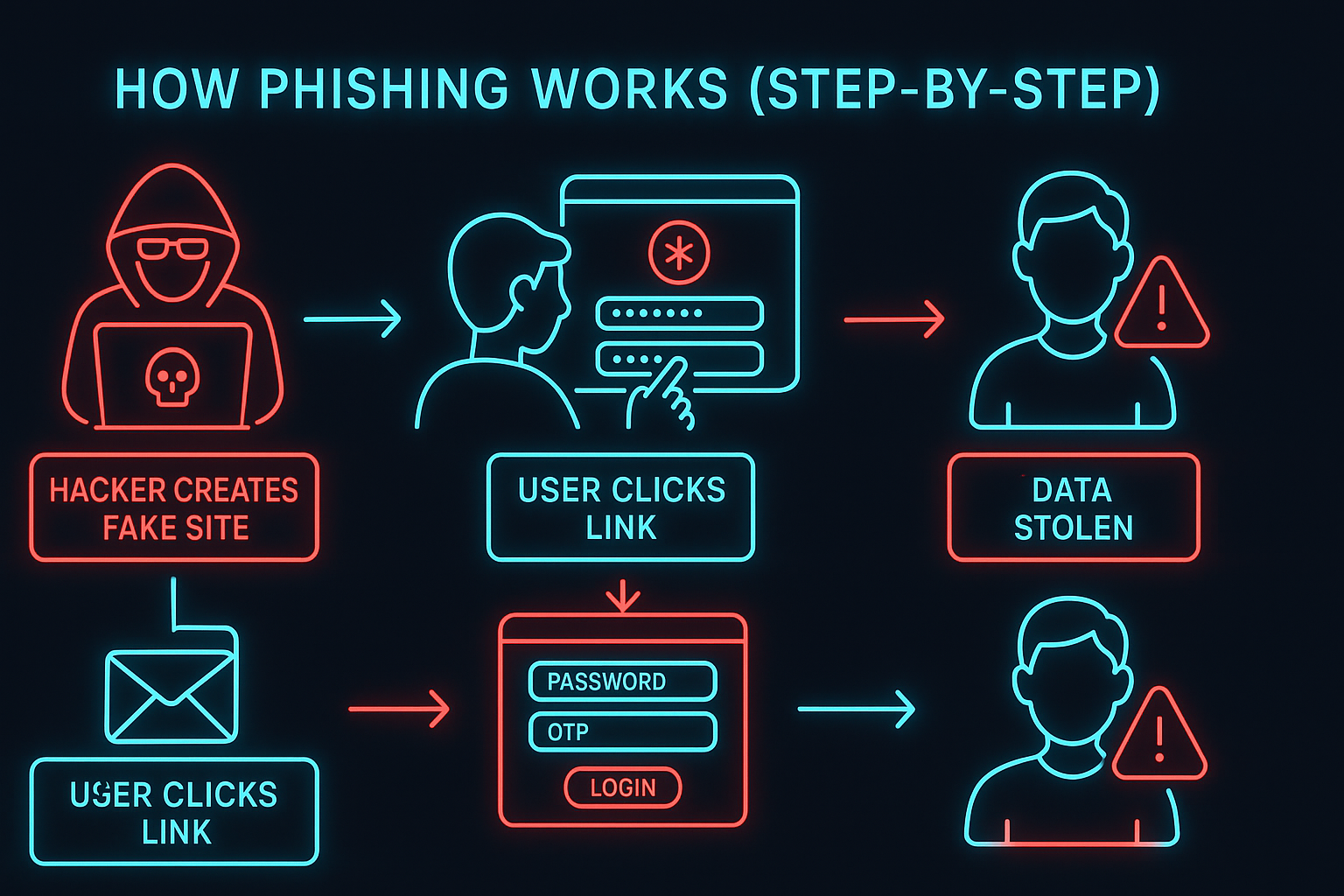 Phishing कैसे काम करता है?