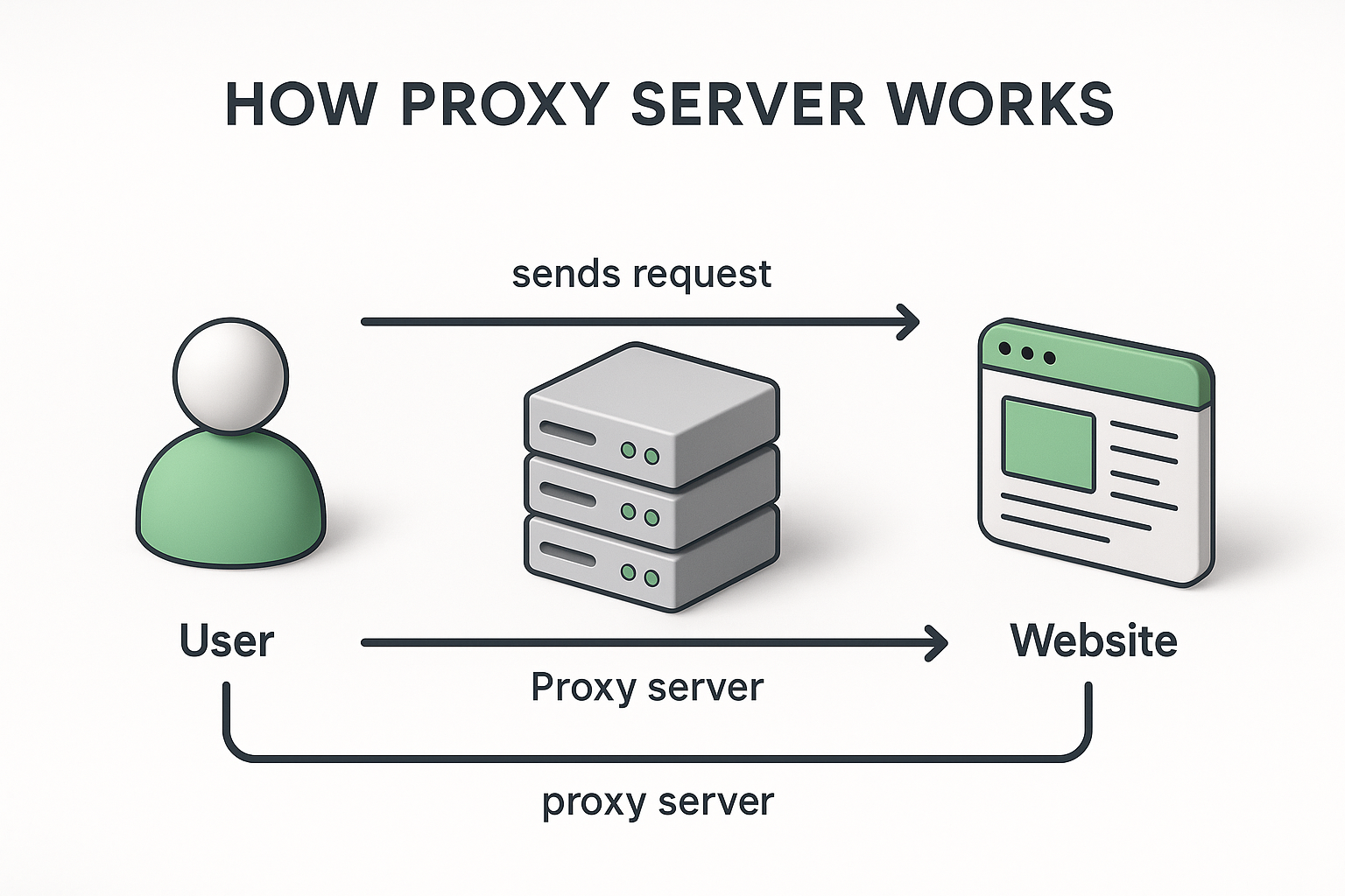 Proxy Server कैसे काम करता है?