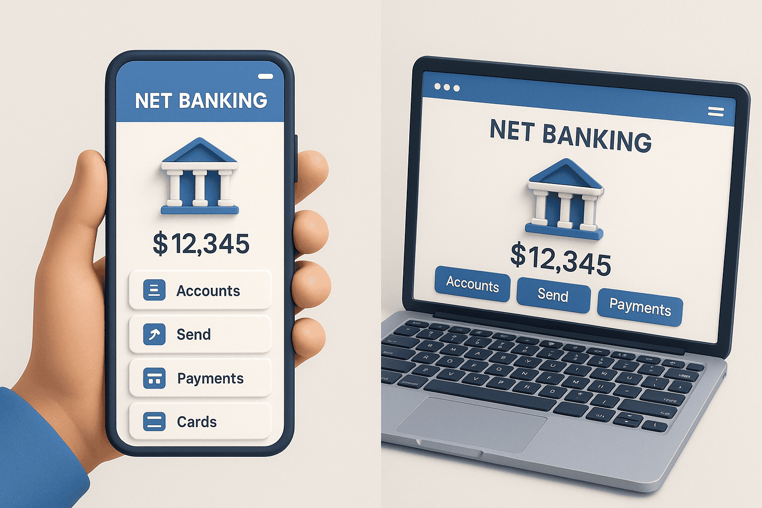 Net Banking vs Mobile Banking vs UPI