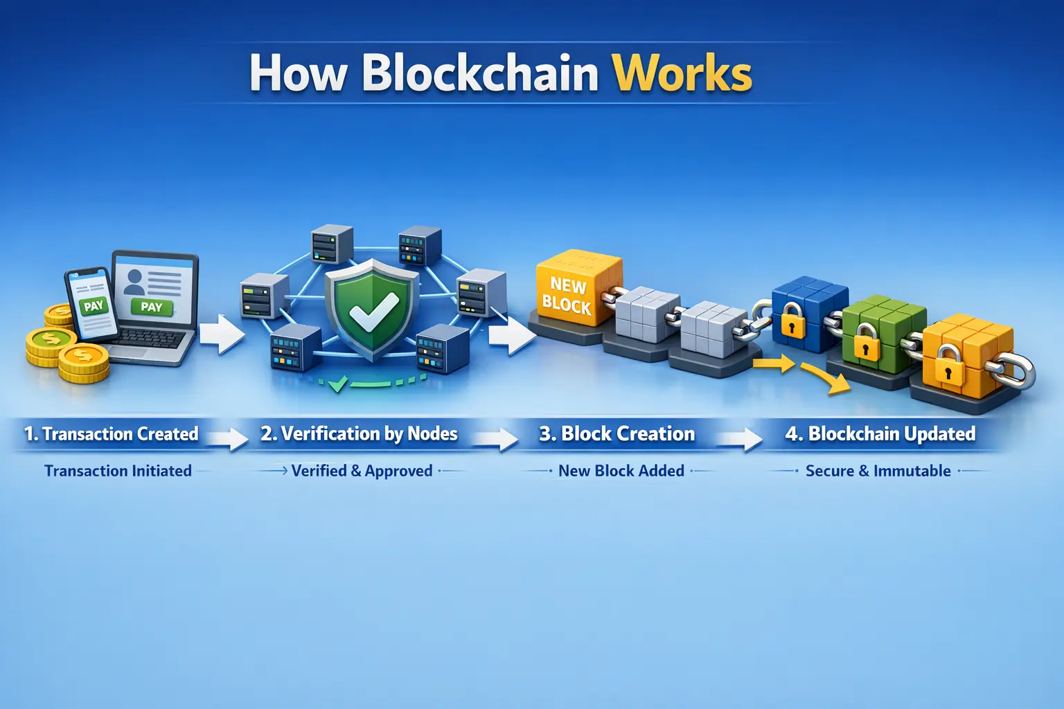 Blockchain कैसे काम करता है?