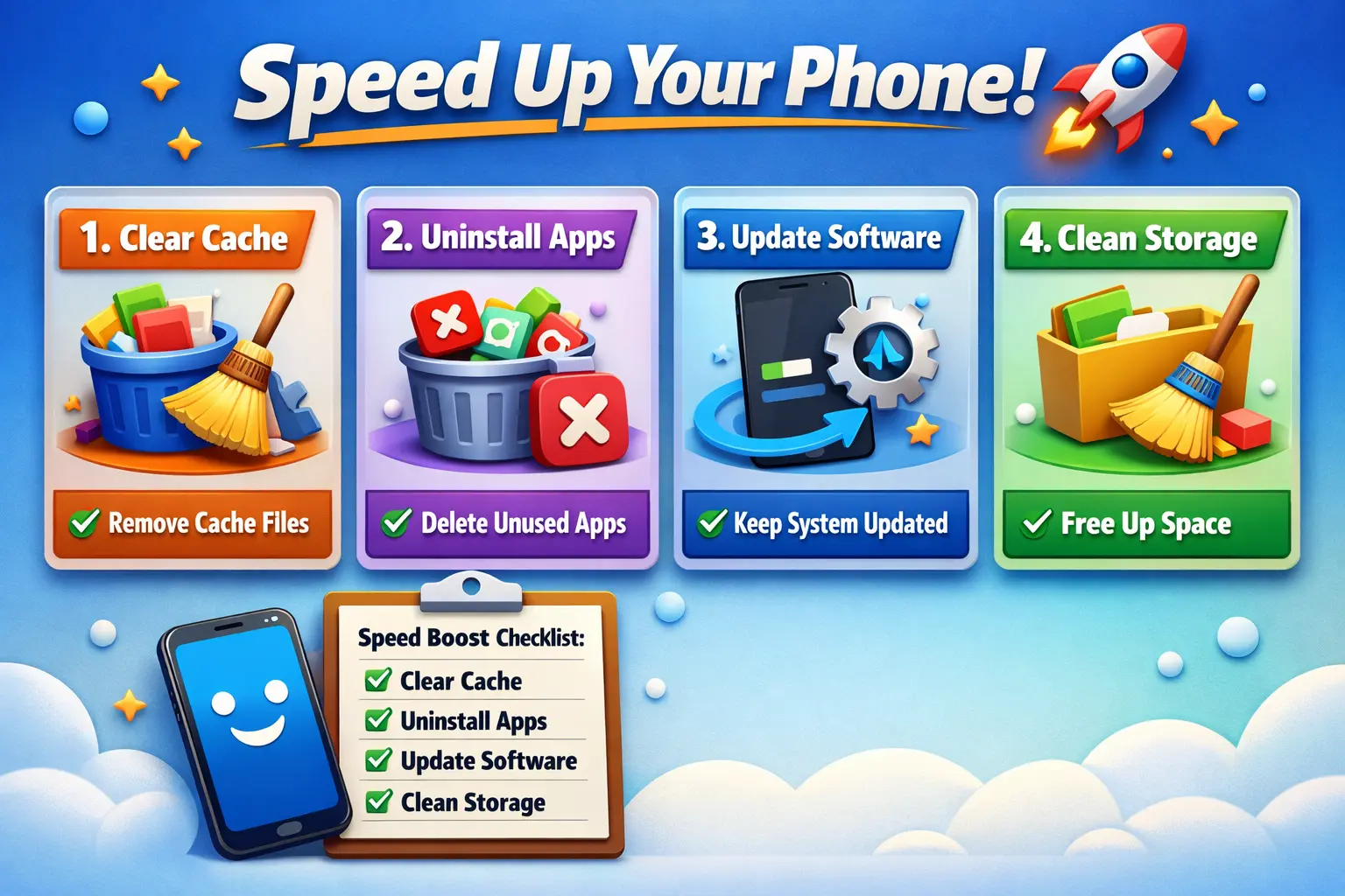 Phone Fast करने का आसान तरीका 