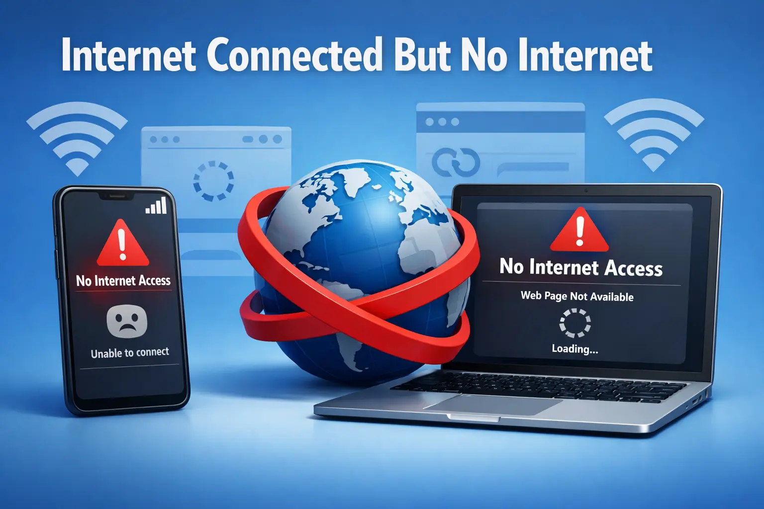 Internet Connected But No Internet