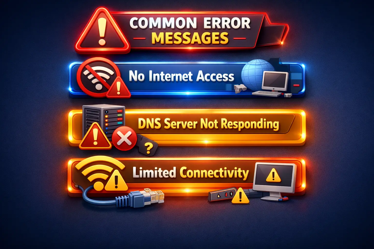 Common Errors & उनका Solution