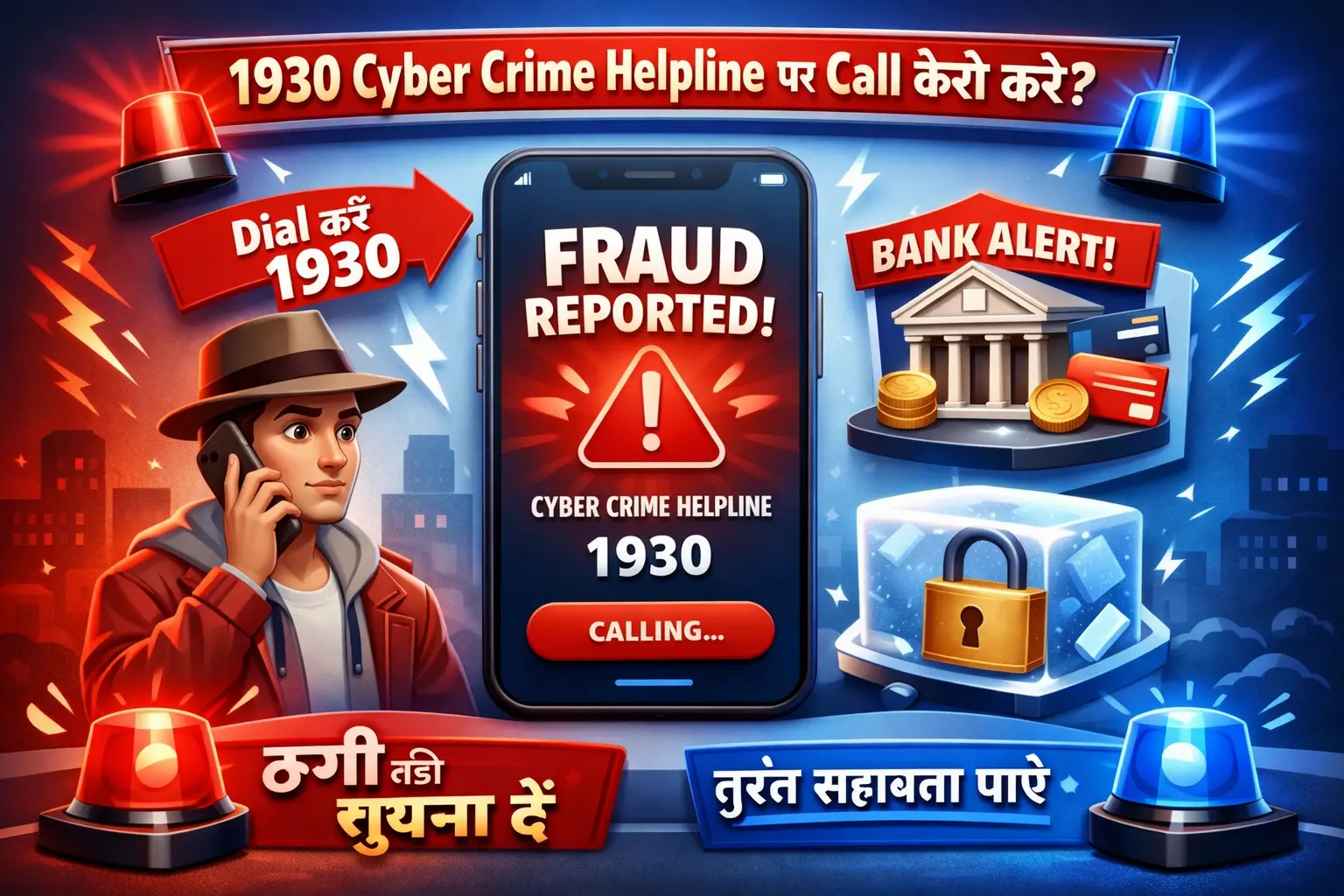 1930 को कॉल करने के बाद क्या होता है?