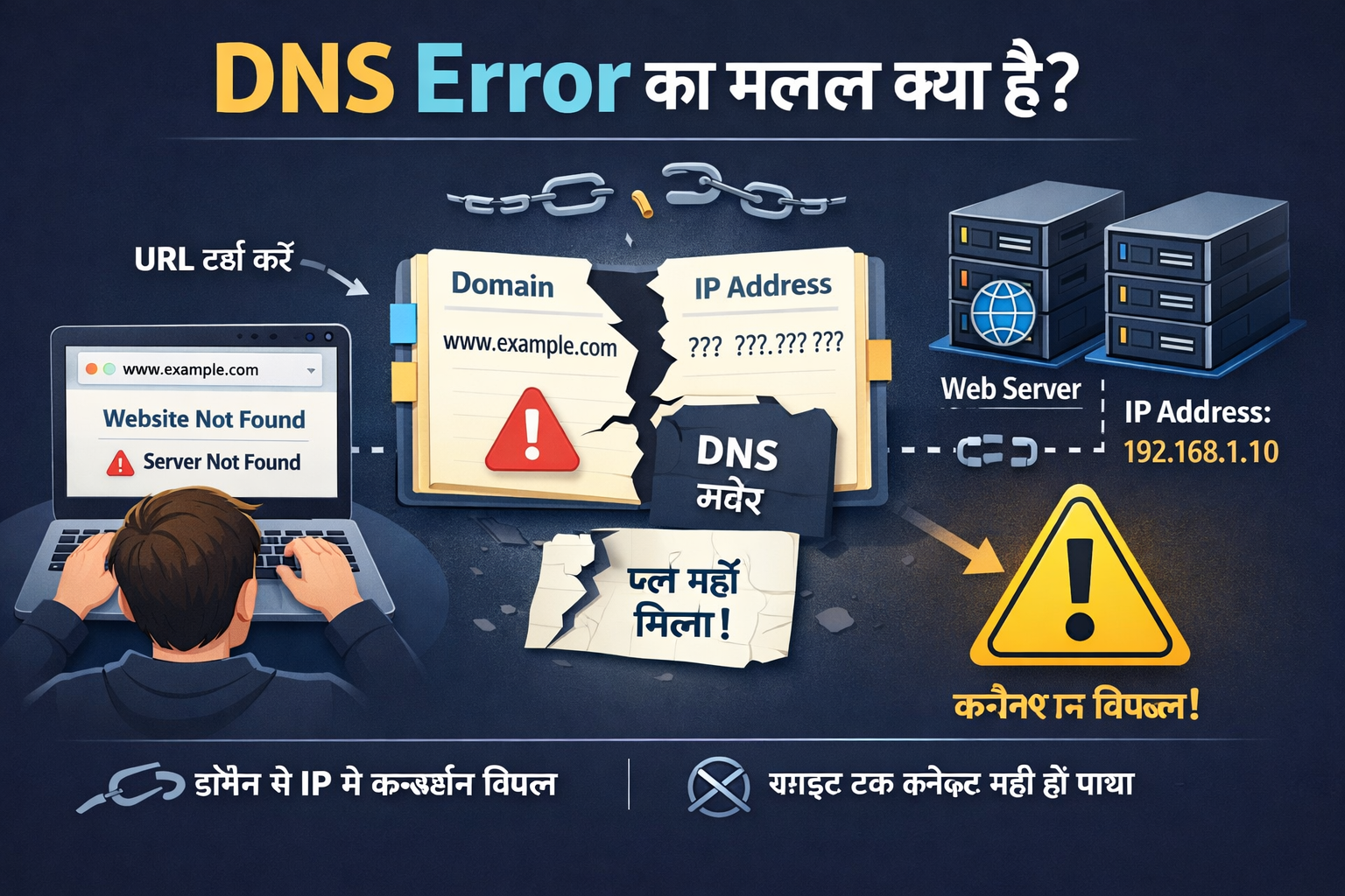 DNS Error का मतलब क्या है