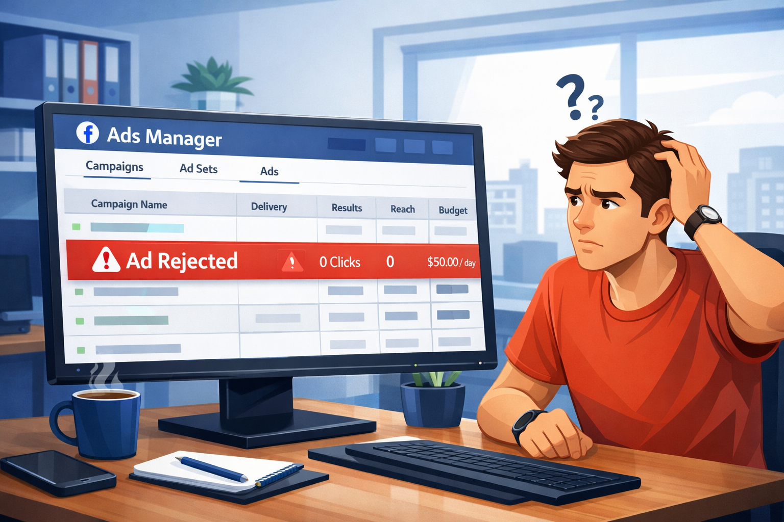 Facebook Ads Rejected का मतलब क्या होता है