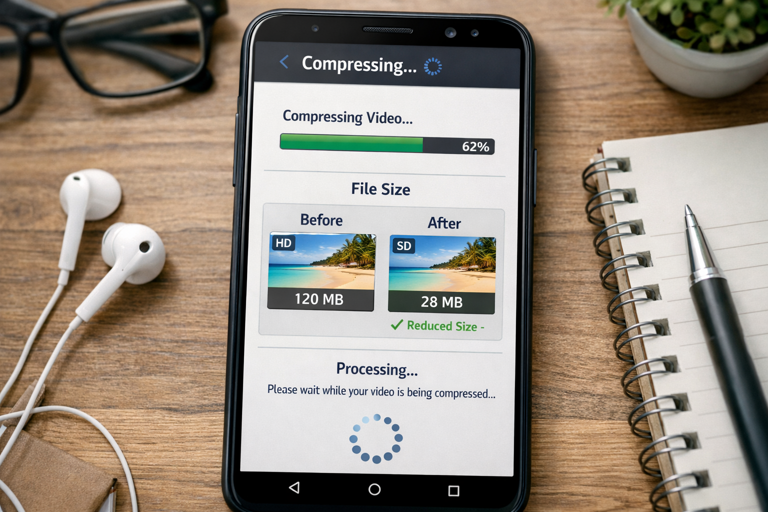 Mobile में Video Size Compress कैसे करें (Android)
