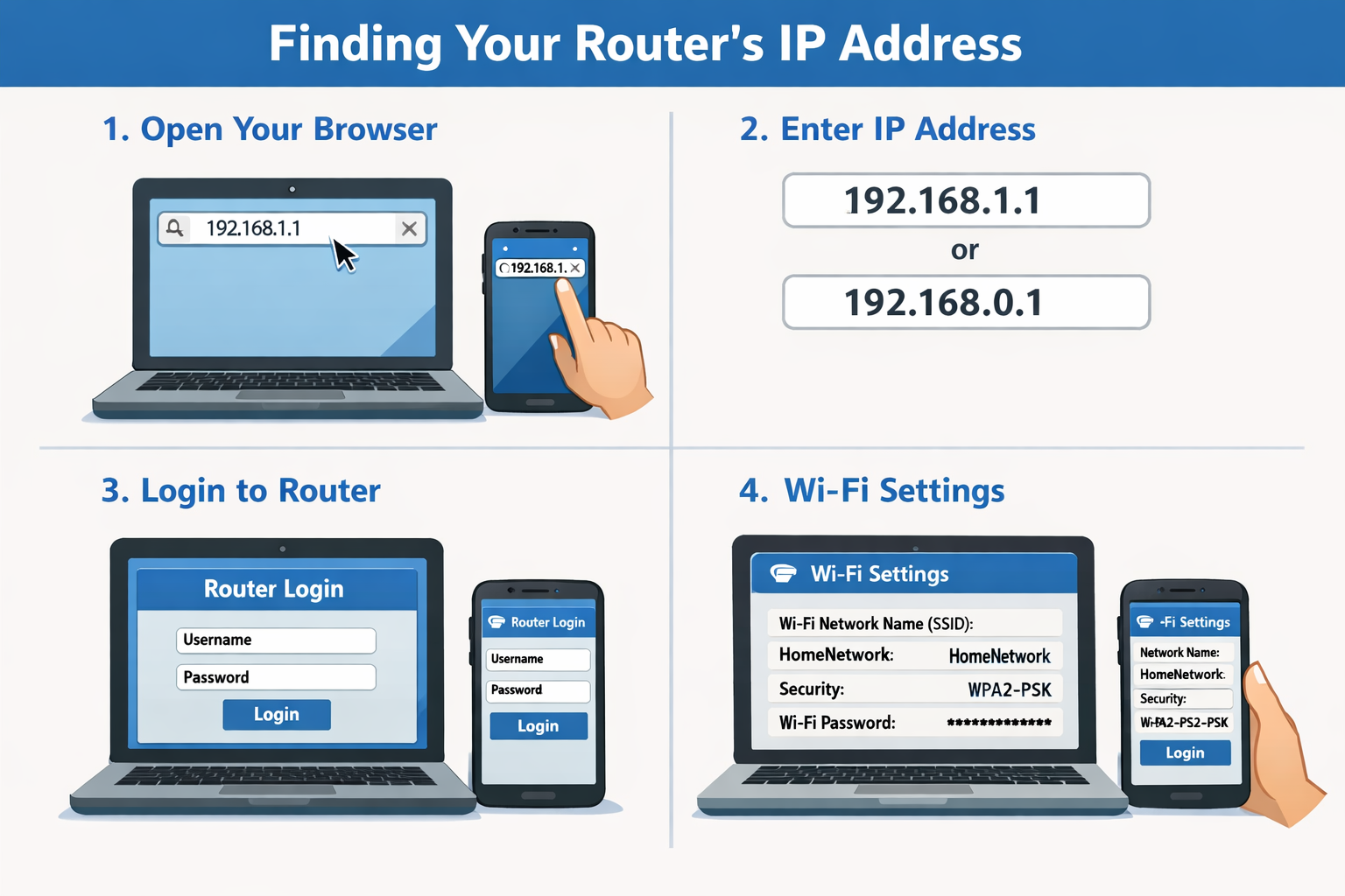 Router IP Address कैसे पता करें