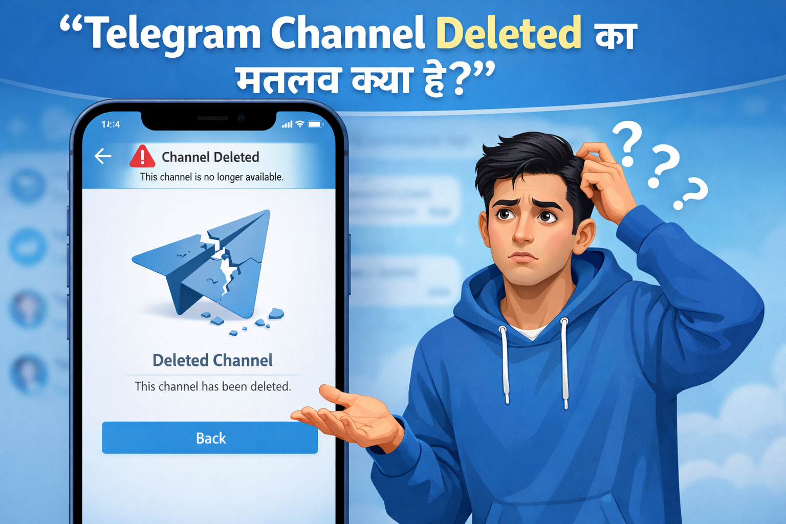 Telegram Channel Deleted का मतलब क्या है