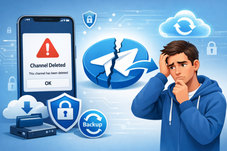 Telegram Channel Deleted कैसे Recover करें
