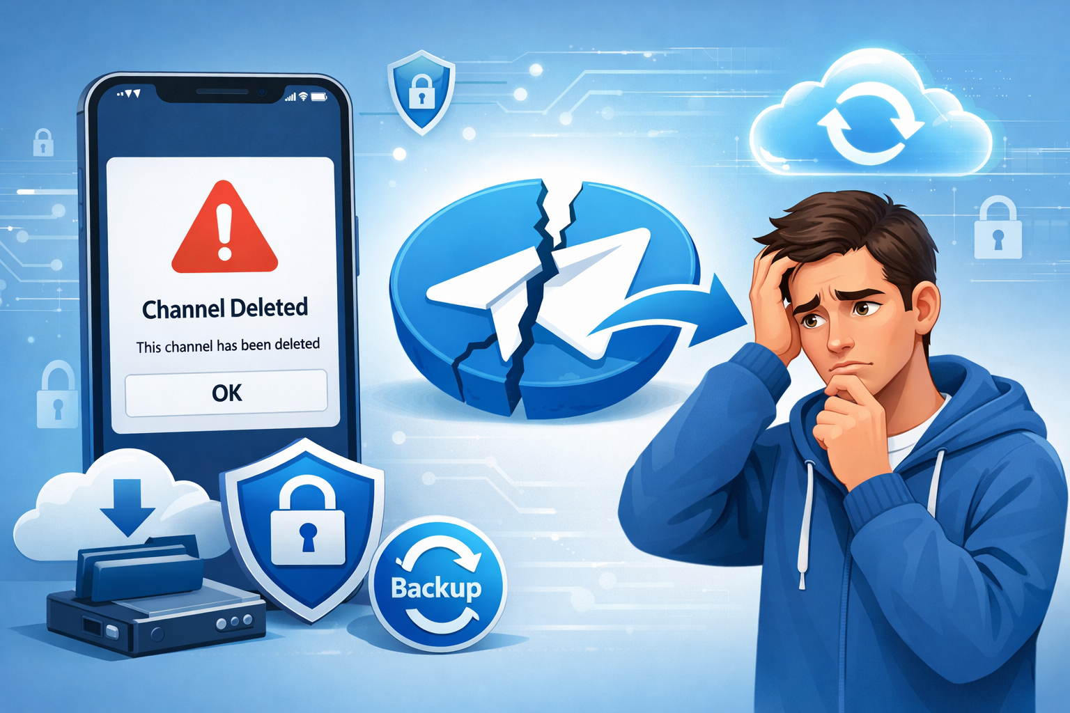 Telegram Channel Deleted कैसे Recover करें