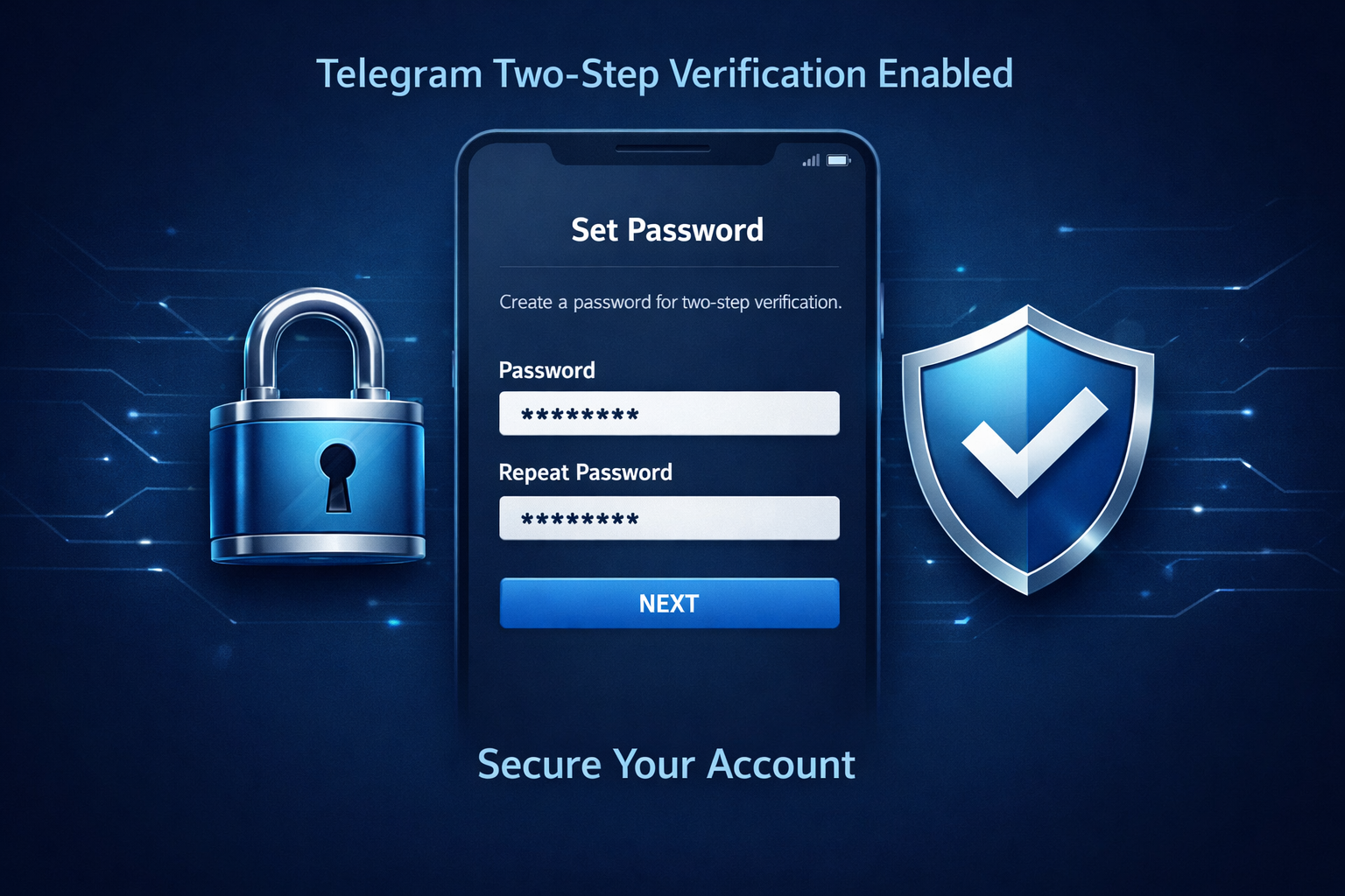 Telegram Password Two-Step Verification ON कैसे करें