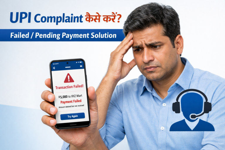 UPI Complaint कैसे करें