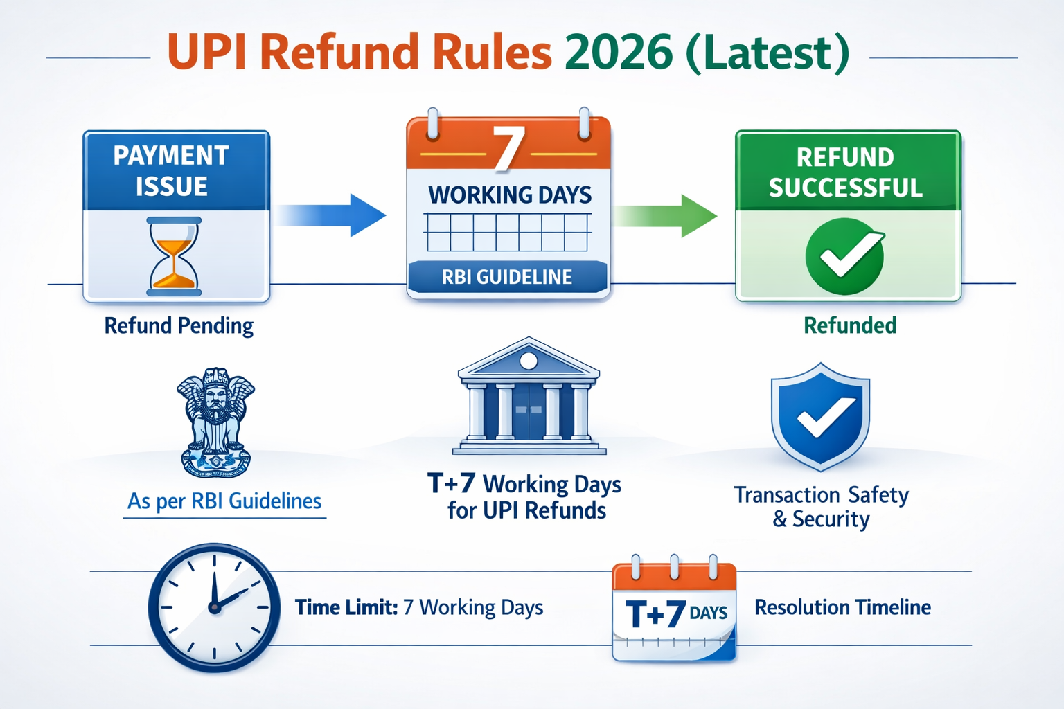 UPI Refund Rules 2026 (Latest)