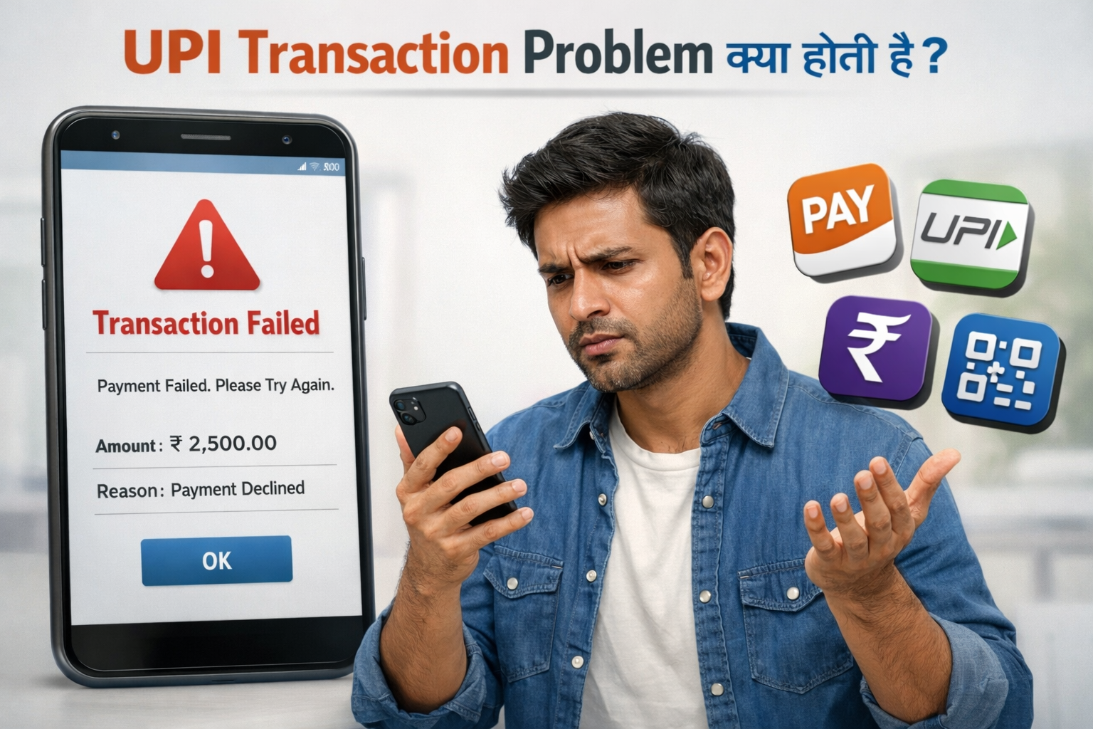UPI Transaction Problem क्या होती है?