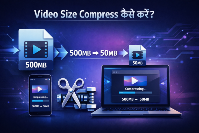 Video Size Compress कैसे करें
