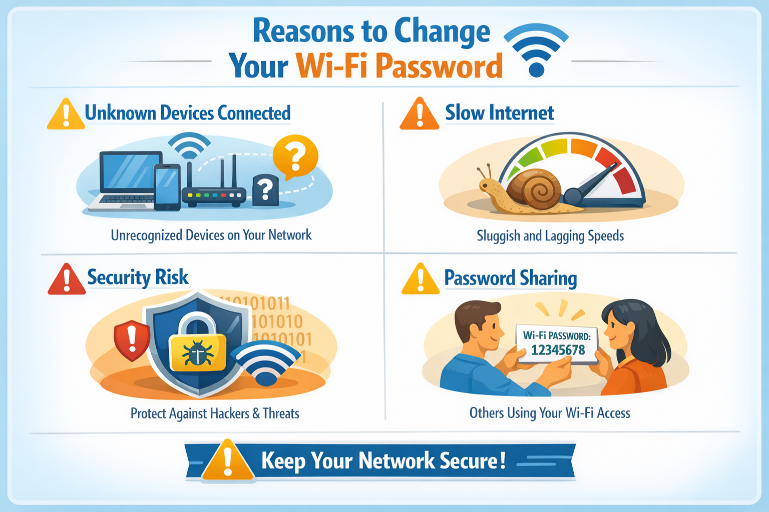 Wi-Fi Password Change करने की जरूरत क्यों पड़ती है