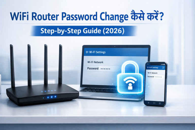 WiFi Router Password Change कैसे करें