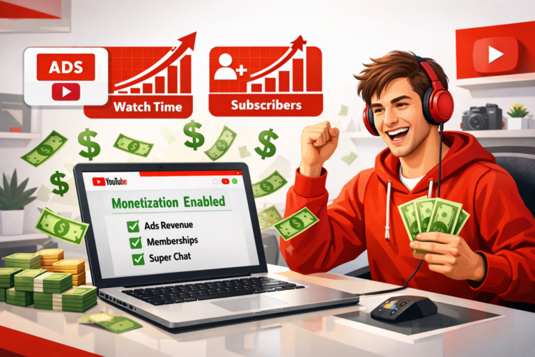 YouTube Monetization कैसे करें