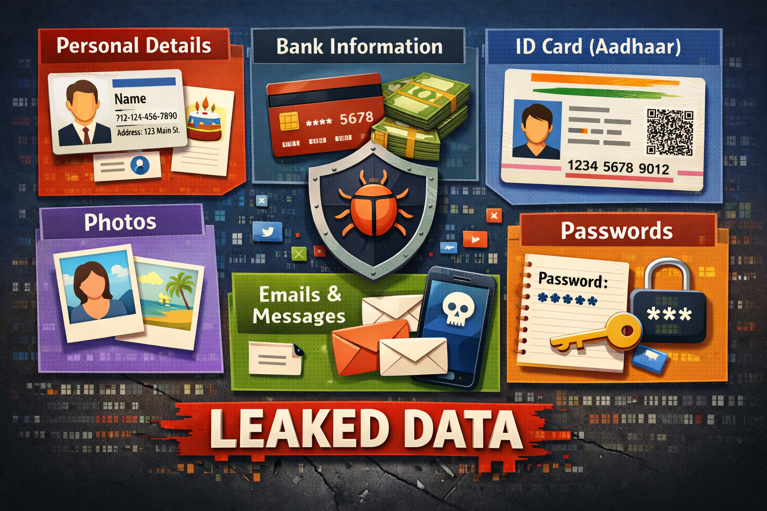 कौन-सा Data Leak हो सकता है