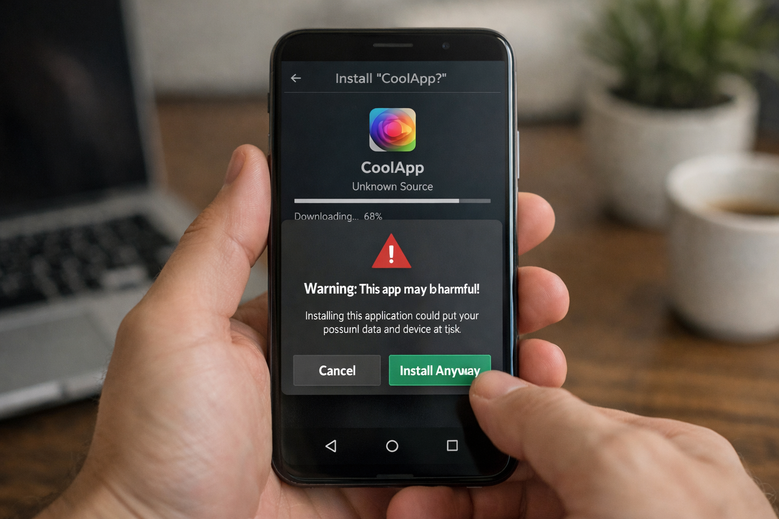 Fake Apps या Websites