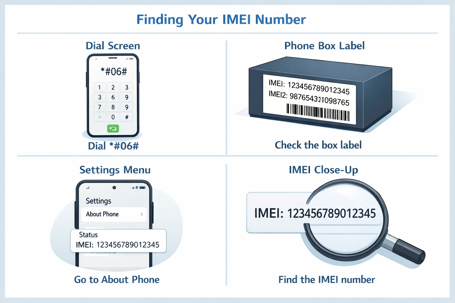 IMEI Number क्या होता है और कैसे पता करें