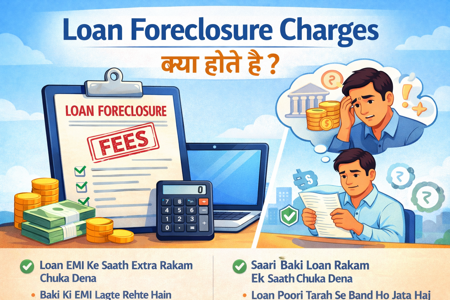Loan Foreclosure Charges क्या होते हैं?