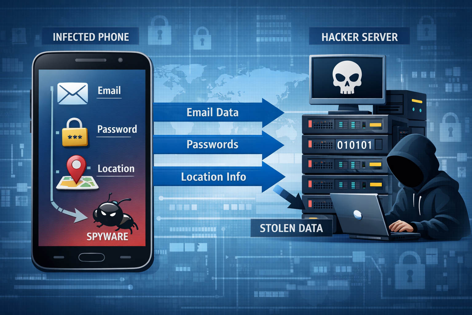 Spyware कैसे काम करता है