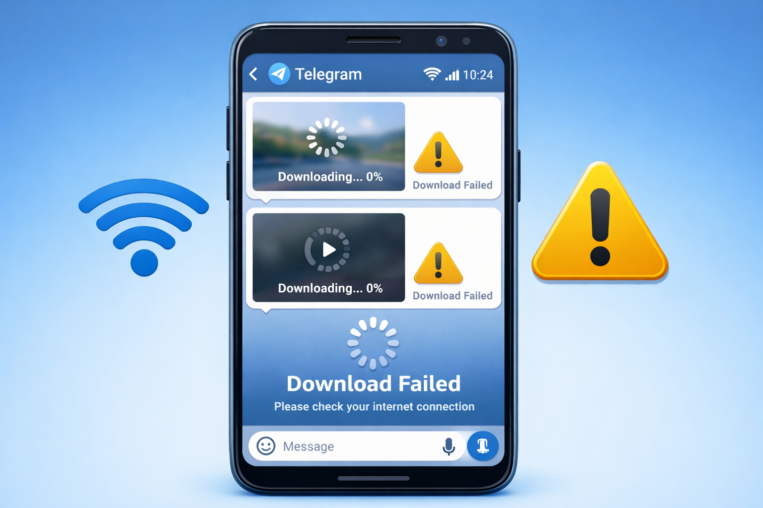Telegram Media Download Problem क्या होता है