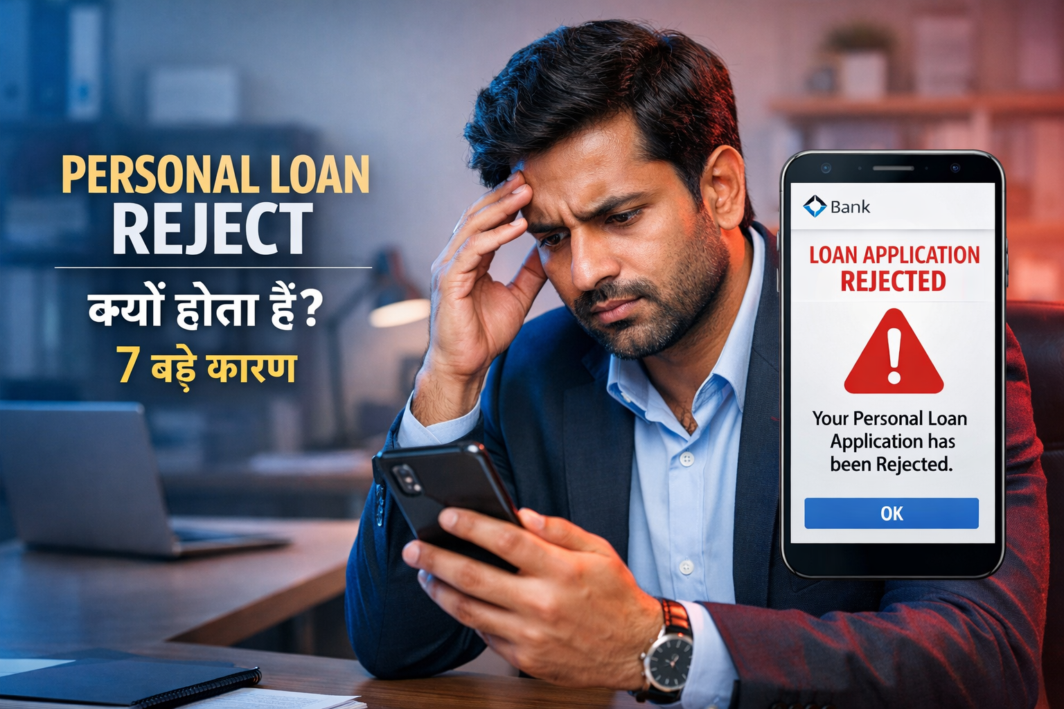Personal Loan Reject क्यों होता है